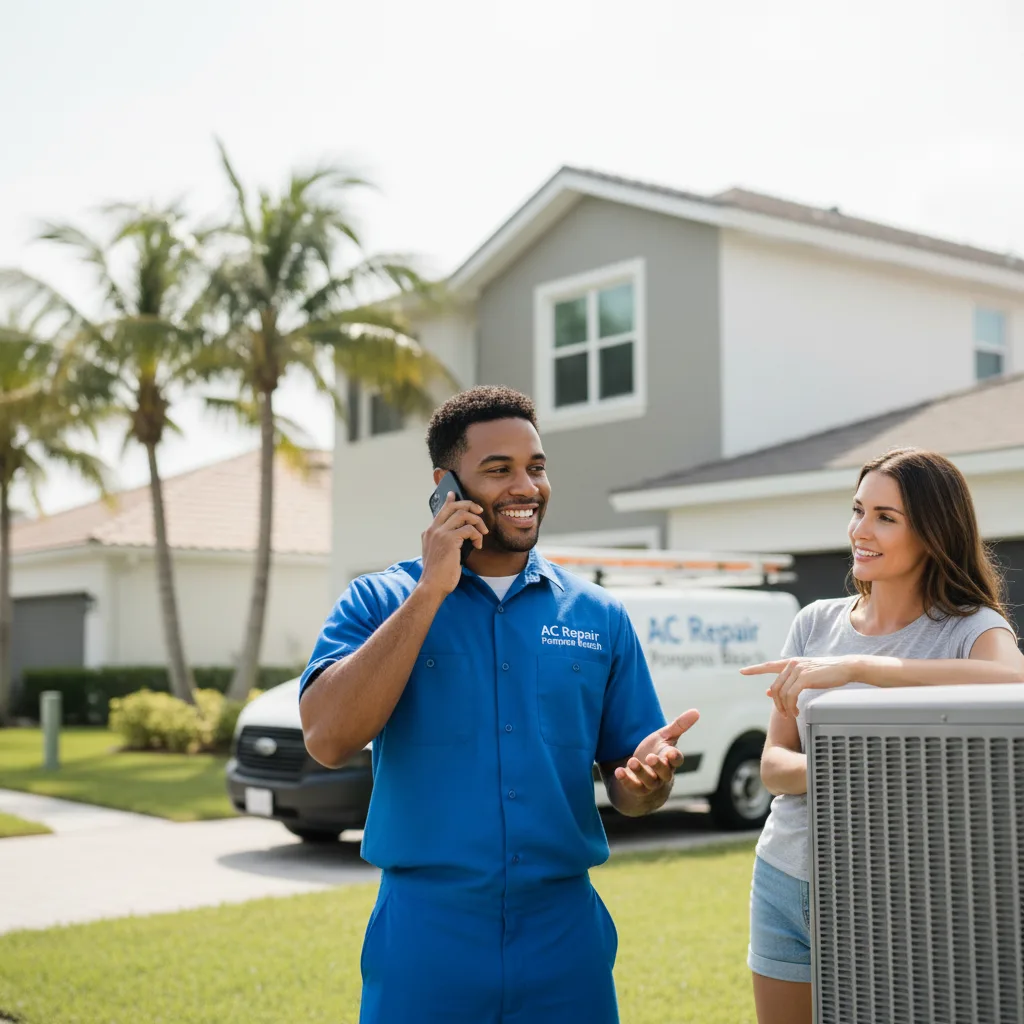 AC Repair Pompano Beach customer support in Panora